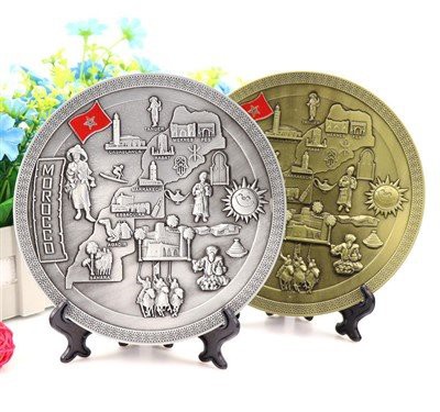 Die Casting Antique Award Vjetnamas suvenīru šķīvis