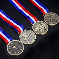 Metāla sporta skriešanas maratona medaļa par suvenīru